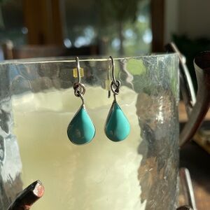 Elegant Turquoise Drop Earrings